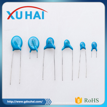 Pass RoHS безопасности высокого качества синий керамический конденсатор